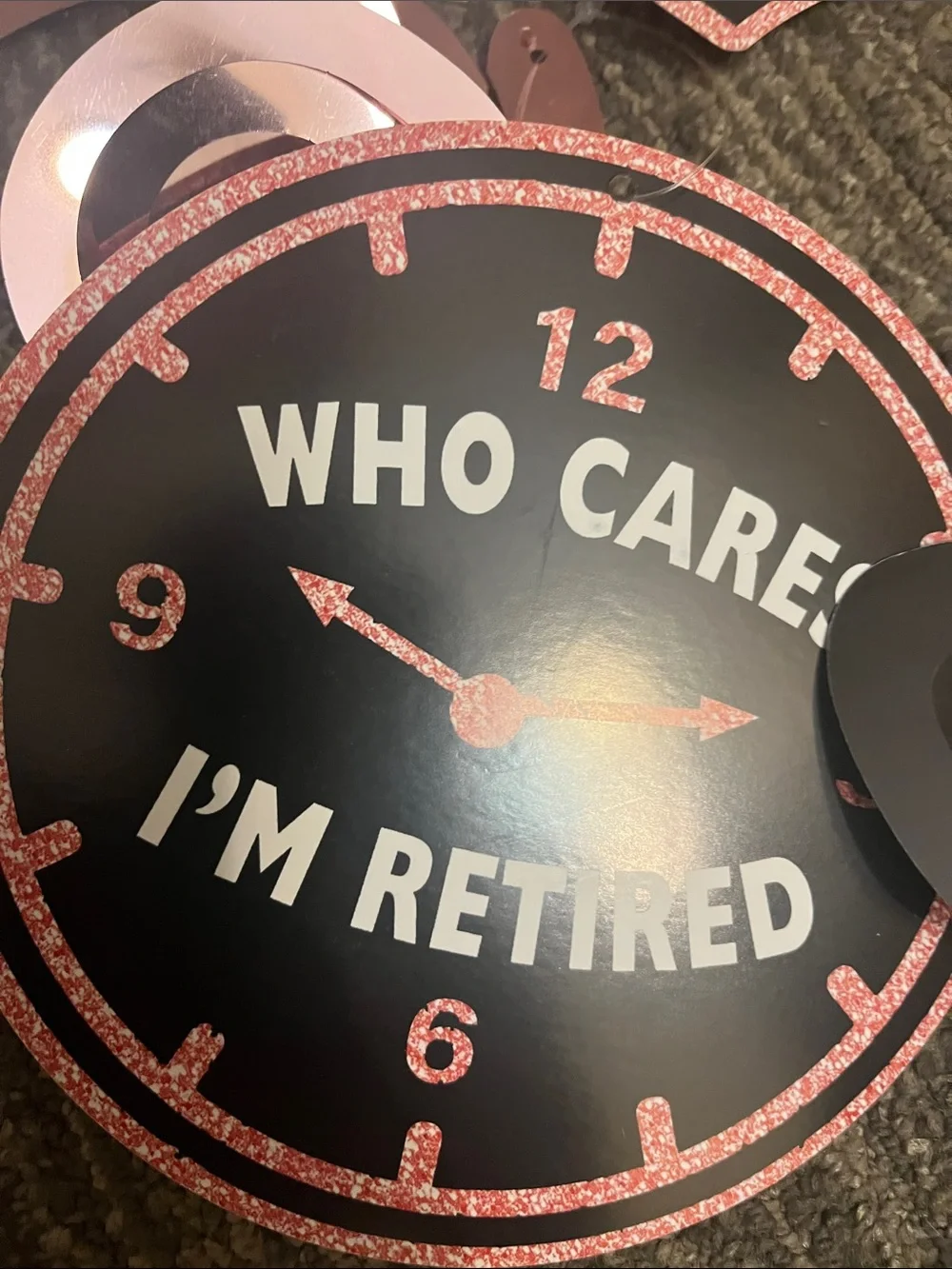 Happy Retirement Banner and Party Supplies (see pics for complete items in lot)